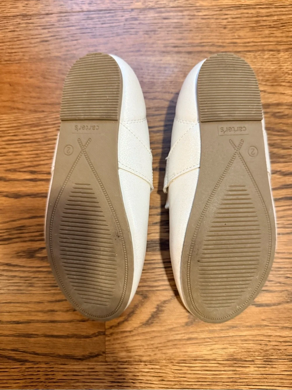 Carter's Girls' white  Bow Mary Jane Shoes